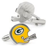 Retro Green Bay Packers Helmet Cufflinks